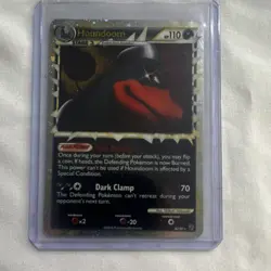 Pokemon Houndoom Heartgold & Soulsilver Holo Rare 82/90 Stage 1 110 HP Card - Image 1