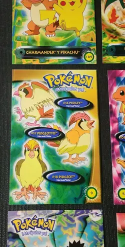 Pokemon Post Cards 1990's Set Of 7 Charmander Charmeleon Charizard Bulbasaur... - Image 5