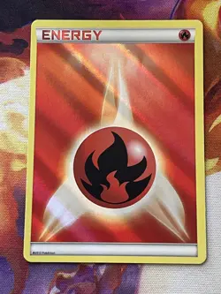 Fire Energy Reverse Holo 2013 Pokemon Card - Image 1