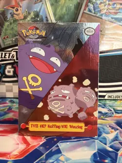 Pokemon Card Topps Animation TV13 #109 Koffing / #110 Weezing Foil Holo MP - Image 1