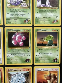 Pokemon Bundle Gym Heroes, Gym Challenge Vintage WOTC Gym Bundle Cards Very Good - Image 4