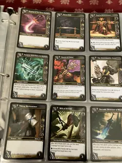 Complete Set UNPLAYED World of Warcraft TCG Dark Portal 319 Cards! - Image 5