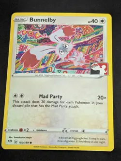 Prize Pack Series Cards #150/189 Bunnelby HOLO - Image 1