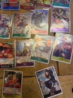 One Peice Op-13 And The Best Vol 2 Hit Lot. Rare , Super Rare card lot 📈 - Image 5