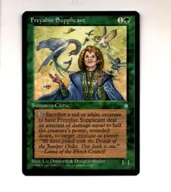 MTG Freyalise Supplicant SP/NM- Ice Age Magic the Gathering ~ Free Shipping ~ - Image 1