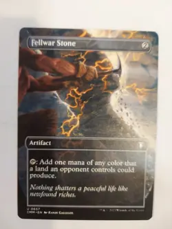 Fellwar Stone (Borderless) Commander Masters Regular - Image 1