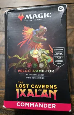 Magic - The Lost Caverns of Ixalan Commander Deck - Veloci-Ramp-Tor 195166230245 - Image 1