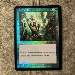Mtg Naturalize Onslaught Foil - Image 2