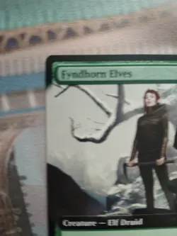Magic The Gathering Fyndhorn Elves Borderless Commander Legends NM 2020 - Image 2