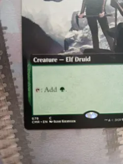 Magic The Gathering Fyndhorn Elves Borderless Commander Legends NM 2020 - Image 4