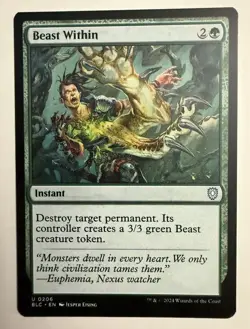 Beast Within - BLC 0206 - NM - MTG Magic - Image 1