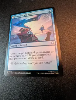 MTG: Avatar the Last Airbender (TLA) 0046 - Boomerang Basics - Foil - Image 1