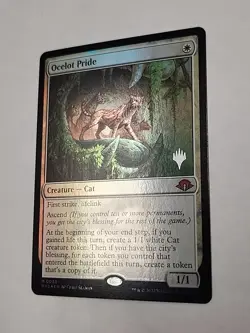 MTG Magic FOIL Promo Pack Modern Horizons 3 Ocelot Pride - Image 1