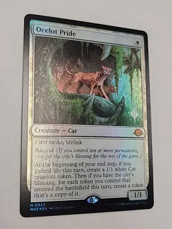 MTG Magic FOIL Promo Pack Modern Horizons 3 Ocelot Pride - Image 3