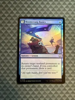 MTG Boomerang Basics #0046 Foil Uncommon Avatar: The Last Airbender (TLA) - Image 1