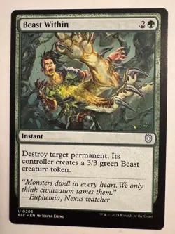 Beast Within - BLC 0206 - NM - MTG Magic - Image 1