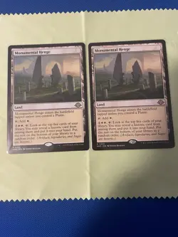 Monumental Henge Modern Horizons 3 Regular NM 2X - Image 1