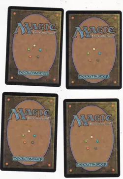 Lot x4 cartes ALARA FOIL (Lich Lord of Unx...) MAGIC MTG FRENCH 2009 EX-NM - Image 2