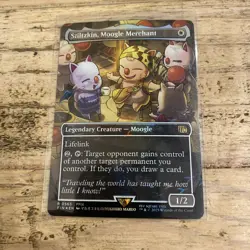 Stiltzkin, Moogle Merchant (Borderless) (Chocobo Track Foil) Final Fantasy Foil - Image 1