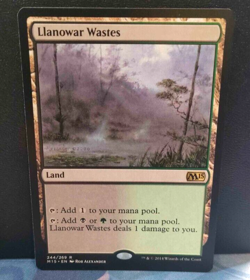 Llanowar Wastes - Magic 2015 - Excellent/LP - Rare - MTG - Image 1