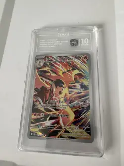 TAG 10 Pokemon TCG Ethan's Typhlosion 190/182 Destined Rivals - Image 1