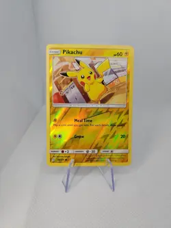 Pikachu 55/236 SM Unified Minds Reverse Holo Near Mint Pokemon TCG - Image 1