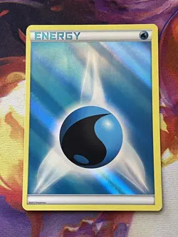 Water Energy Reverse Holo 2013 Pokemon Card - Image 1