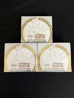 Pokemon Sword & Shield Brilliant Stars Elite Trainer Box Sealed *3-PACK* English - Image 1
