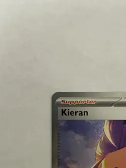 Pokemon Kieran Trainer Special Illustration 174/131 Prismatic Evolutions Holo NM - Image 2