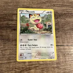 Meowth 67/108 Roaring Skies : Common Non Holo : Pokemon TCG : LP - Image 1