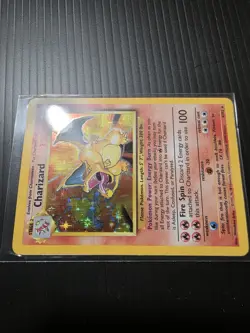 Pokemon Charizard Holo Rare Base Set 4/102 120 HP Wizards 1999 English - Image 3