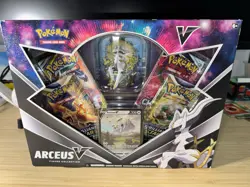 Pokemon TCG Arceus V Figure Collection Factory Sealed [Cosmic Eclipse Pack!] - Image 1