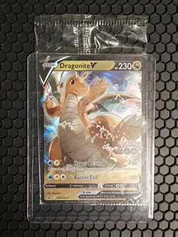 Pokemon TCG Dragonite V Sword & Shield SWSH235 Holo Promo Promo - Image 1