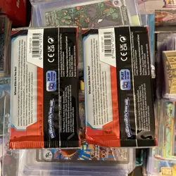 Pokemon *Destined Rivals* Scarlet & Violet SV07 Booster Packs X2 Brand New - Image 2