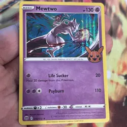 Mewtwo - Holo Rare - 056/172 Pokemon Trick or Trade 2022 NM - Image 4