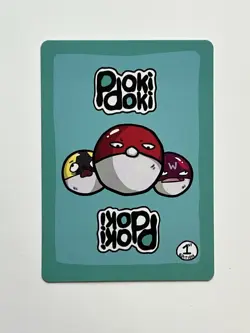 Pokidoki - Abone (Cubone) - Common Non-Holo - Pokemon Parody - Image 2