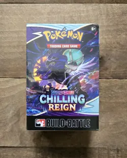 Pokemon TCG Sealed Sword and Shield Chilling Reign Build and Battle - Image 1