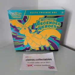 Pokemon TCG Ascended Heroes ETB Elite Trainer Box - IN HAND (Small Rip) - Image 1