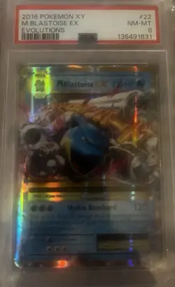 Pokemon PSA 8 Bundle Lot Of 8 Blastoise , Tyranitar , Groudon , + More! - Image 2