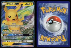 Pikachu GX SM232 Promo SM Black Star Promos Pokemon - Image 3