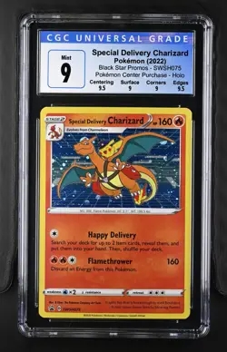 Pokemon CGC 9 Special Delivery Charizard - Image 1