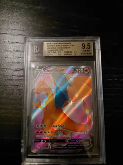 2019-22 POKEMON PROMOS SWSH BLACK STAR #SWSH050 CHARIZARD V BGS 9.5 GEM MINT - Image 2