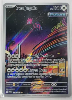 Pokemon TCG Iron Jugulis 216/182 Paradox Rift 2023 NM - Image 2
