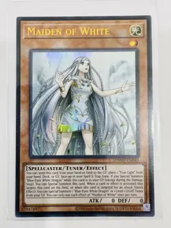 Yu-Gi-Oh! TCG Maiden of White Ultra Rare 1st Edition NM - Image 1
