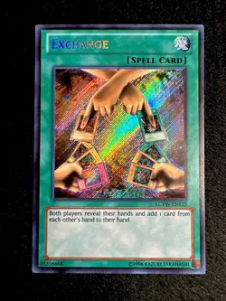 🔥YUGIOH • EXCHANGE • SECRET RARE • LCYW-EN125 • UNLIMITED • NEAR MINT🔥 - Image 1