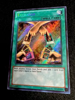 🔥YUGIOH • EXCHANGE • SECRET RARE • LCYW-EN125 • UNLIMITED • NEAR MINT🔥 - Image 3