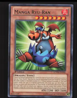 Manga Ryu-Ran LCYW-EN104 1st edition Yugioh Yugi's World NM - Image 1