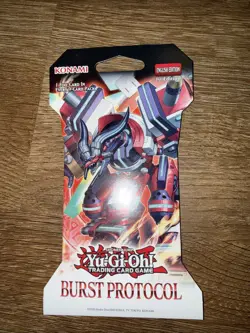 Yugioh! Yu-Gi-Oh TCG Burst Protocol Blister Pack x1 - Image 1