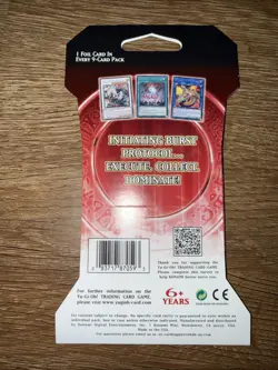Yugioh! Yu-Gi-Oh TCG Burst Protocol Blister Pack x1 - Image 2