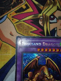 Thousand Dragon mrd-e143 *MISPRINT - REVERSE* Unltd Ed (HP) Secret Rare Yu-Gi-Oh - Image 3